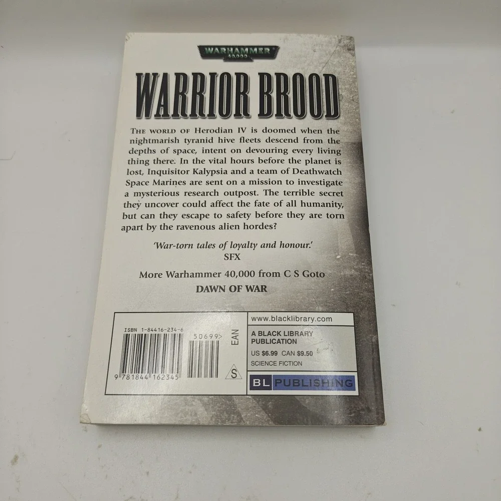 Warrior Brood Mass Market Paperbound C. S. Goto 9781844162345
